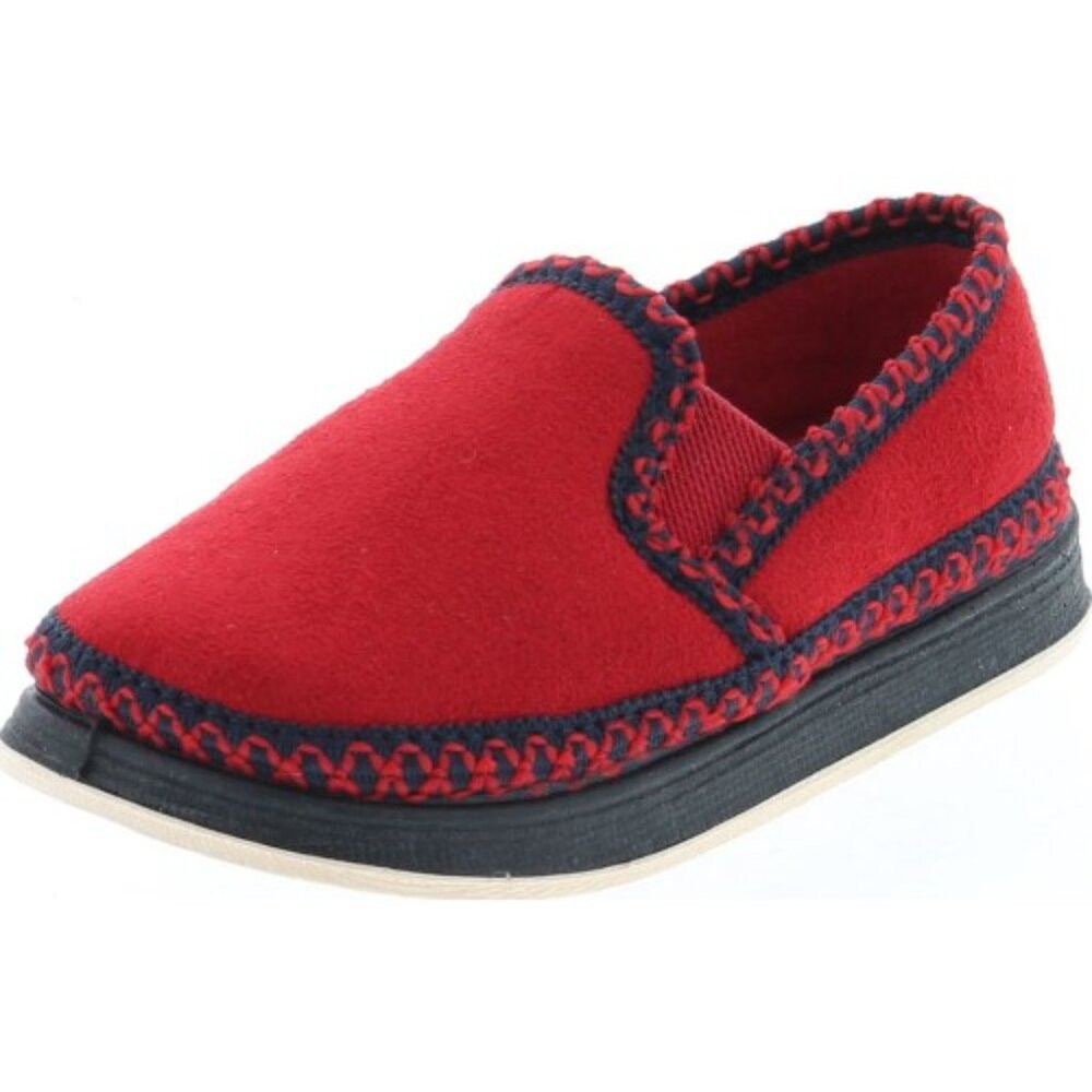 Foamtreads Slippers, Size 7 (toddler), Red